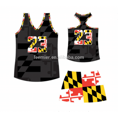 Custom ladies Sublimation Reversible Lacrosse Wear